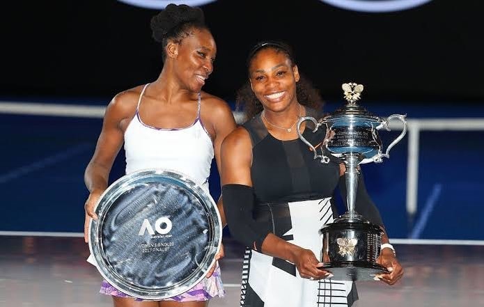 Serena beat her sister Venus in the Australian Open final in 2017 to win another Grand Slam title.  (Picture: Instagram)