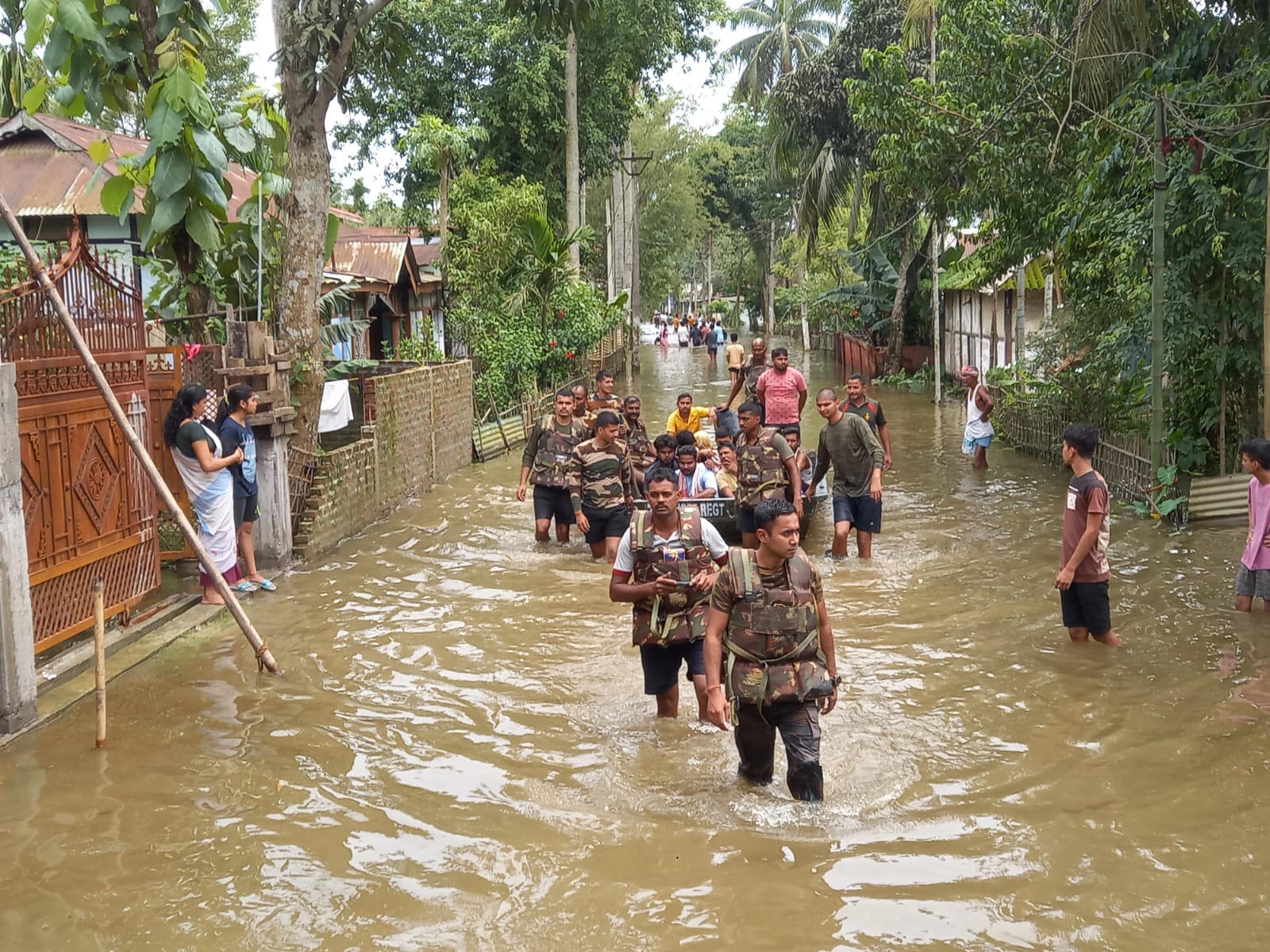 Assam Flood: Death Toll Rises to 101, Over 55 Lakh People Affected; CM Reviews Deluge-hit Areas Assam Flood: Death Toll Rises to 101, Over 55 Lakh People Affected; CM Reviews Deluge-hit Areas