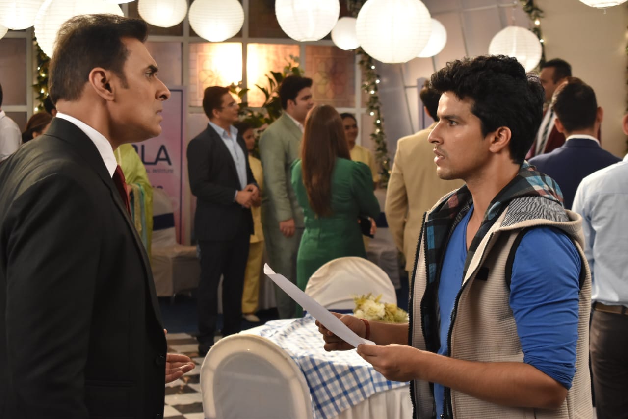 Harsh insults Neel and calls him an irresponsible orphan (Photo: Team YRKKH) 