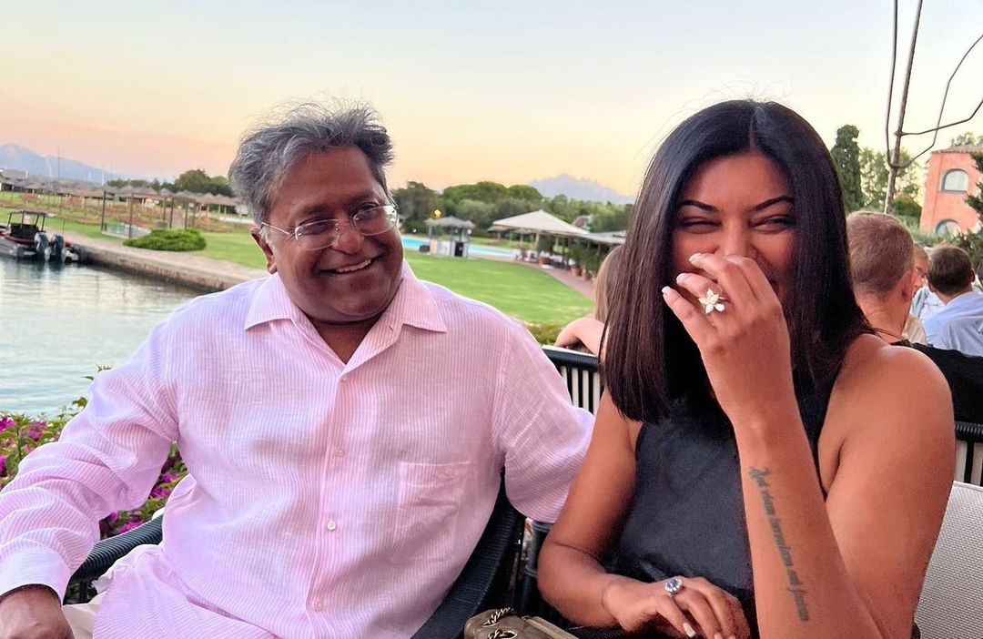 Sushmita Sen was seen with Lalit Modi during the vacation. 