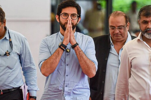 Former minister Aaditya Thackeray will lead the ‘Jan Aakrosh Andolan’ against the shifting of the semiconductor manufacturing project to Gujarat.  (Image: PTI/File)