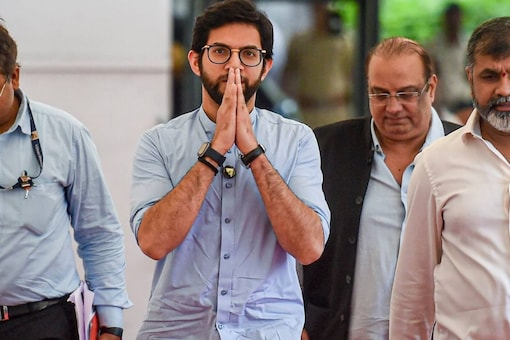 Former minister Aaditya Thackeray will lead the ‘Jan Aakrosh Andolan’ against the shifting of the semiconductor manufacturing project to Gujarat.  (Image: PTI/File)