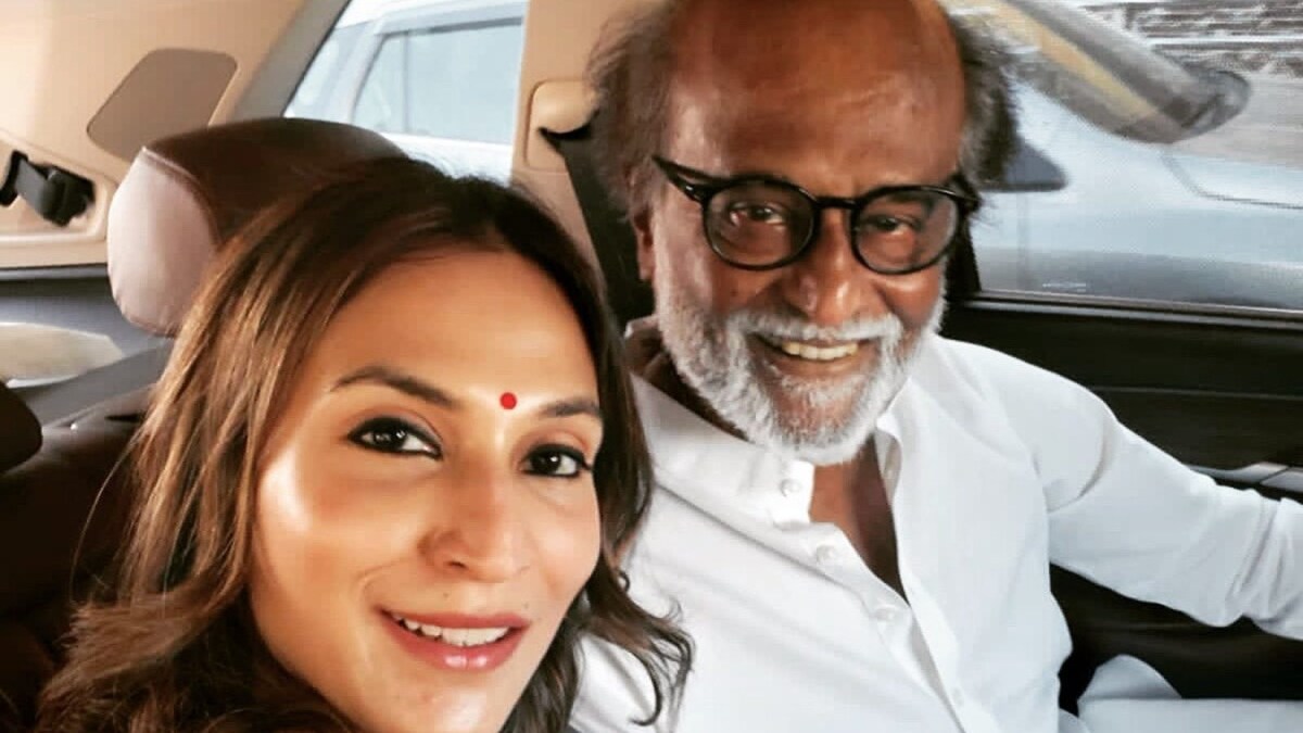 Rajinikanth Offers Prayers at Sri Venkateswara Temple With Daughter Aishwaryaa, Watch Video