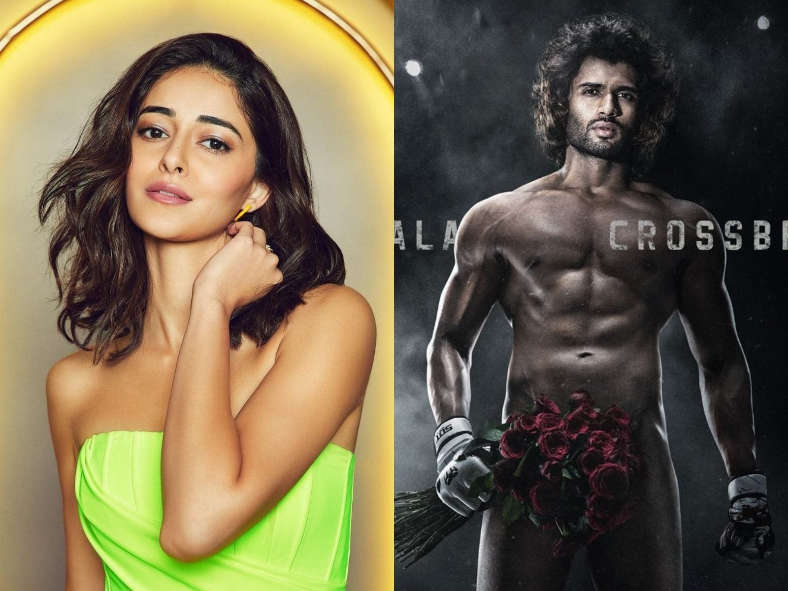 Sex Videos Telugu Heroin Anuska - Liger: Ananya Panday Says 'Breathe Guys' As She Posts Vijay Deverakonda's  Nude Look; Fans Call It 'Sexiest Poster' - News18