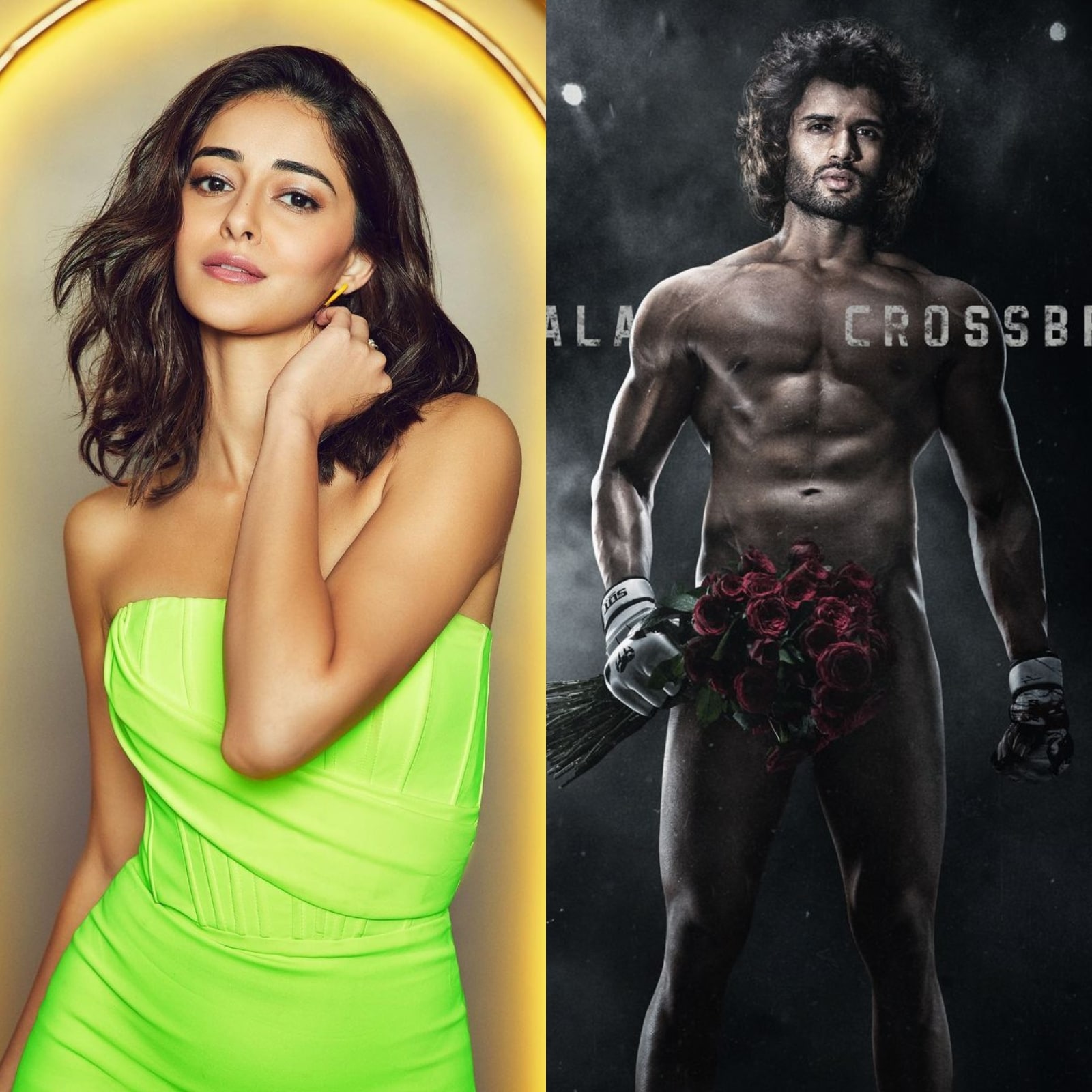 Ananya Sex - Liger: Ananya Panday Says 'Breathe Guys' As She Posts Vijay Deverakonda's  Nude Look; Fans Call It 'Sexiest Poster' - News18
