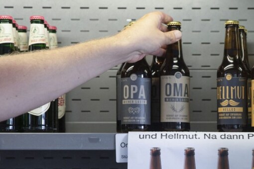 Austrian couple brewing beer. (Image: AFP)