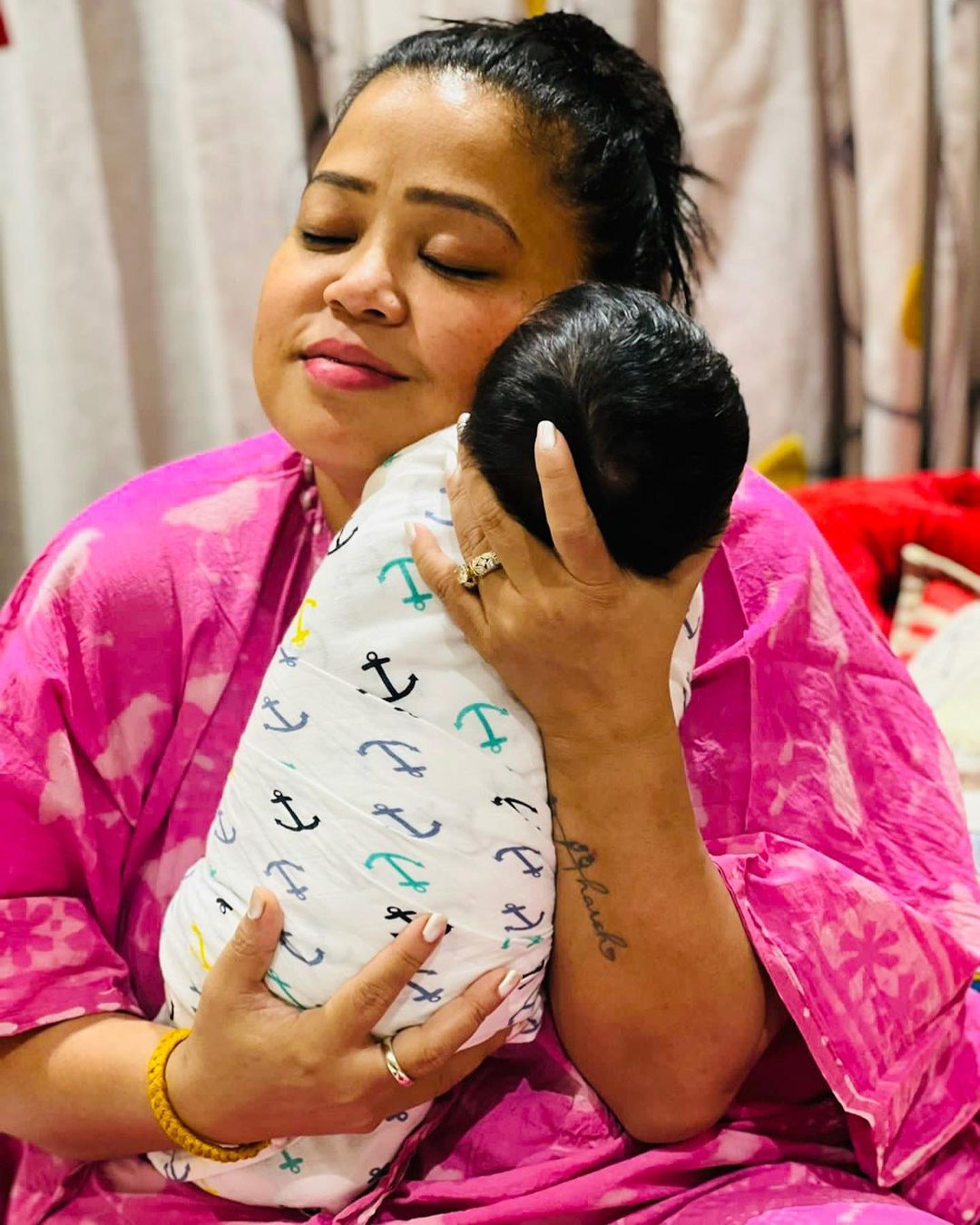 Bharti Singh was blessed with a baby boy on April 3. (Image: Instagram)