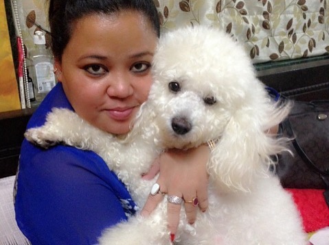 To mark her dog's birthday, Bharti Singh shared this pawdorable photo. (Image: Instagram)