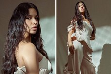 Bhumi Pednekar Oozes Oomph In Off-white Co-ord Set, Check Out The Diva's Hot And Sultry Pictures