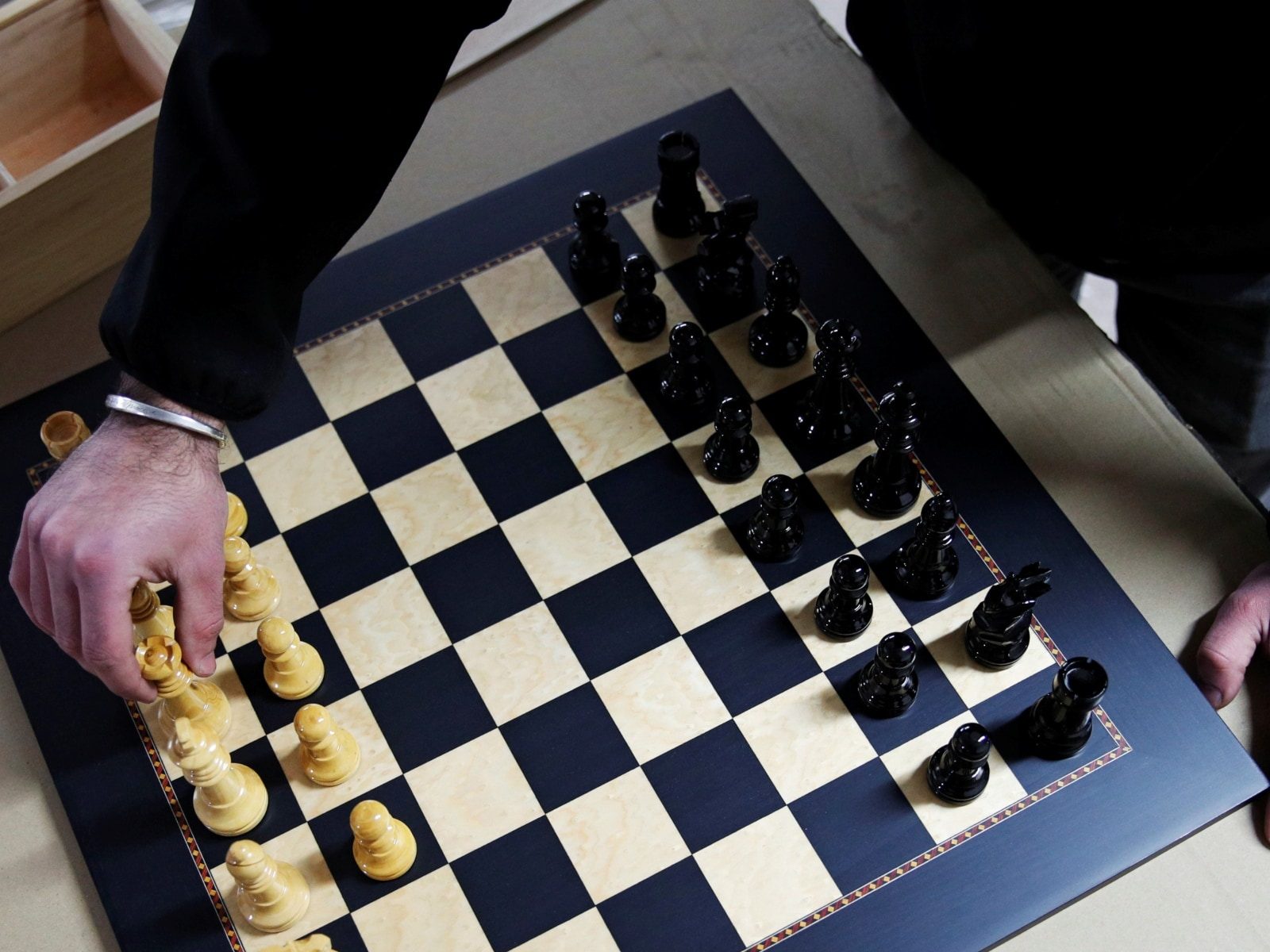 Tamil Nadu preps for Chess Olympiad 2022 - ​Bridge painted like a chess  board