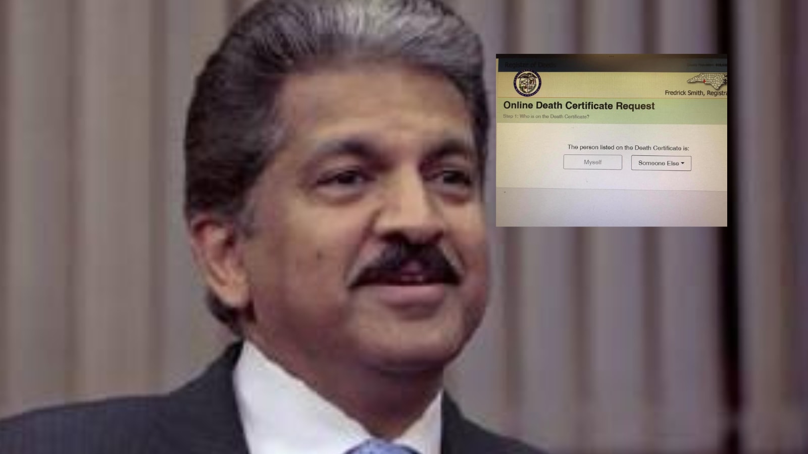 anand-mahindra-shares-photo-of-death-certificate-portal-in-us-sparks