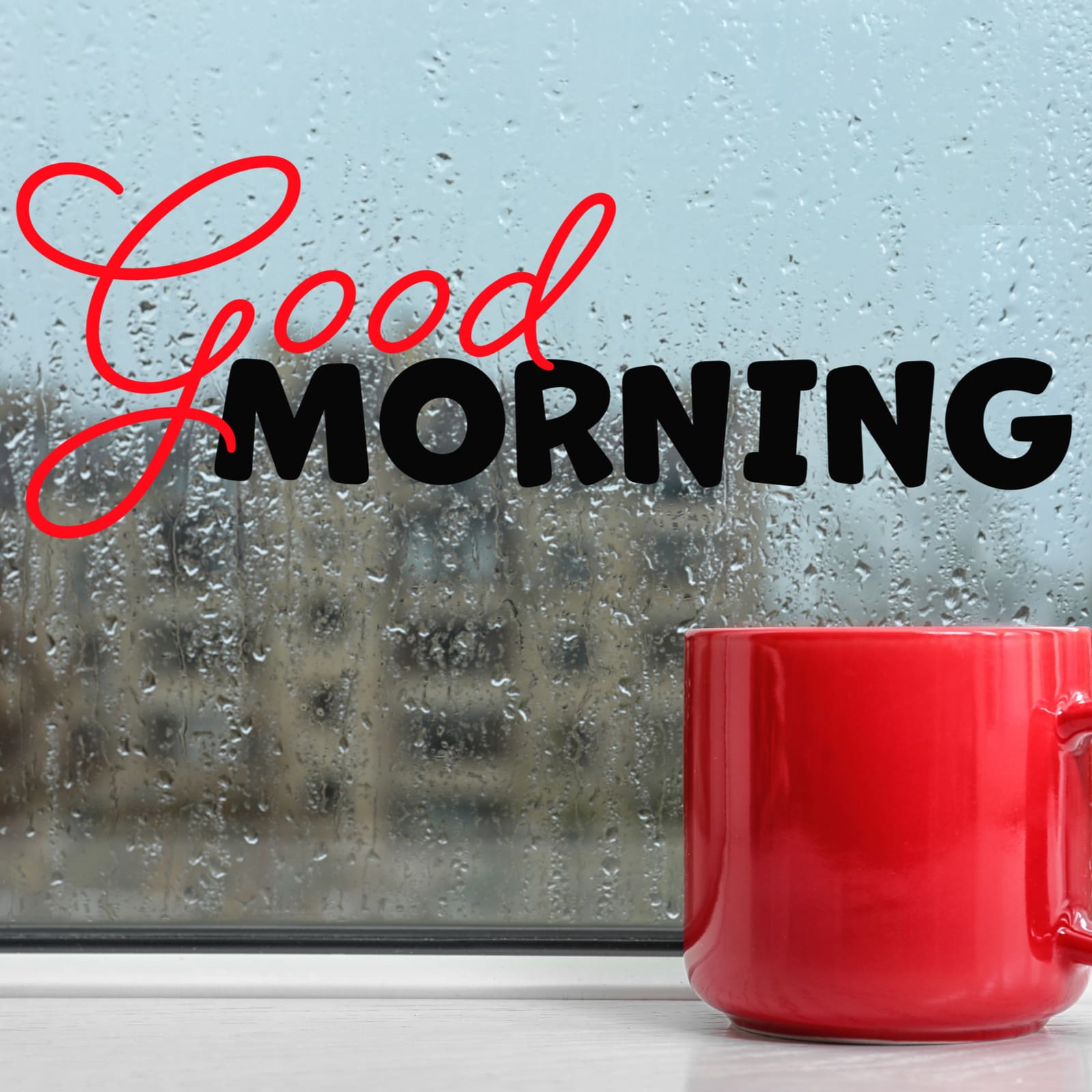 rainy good morning