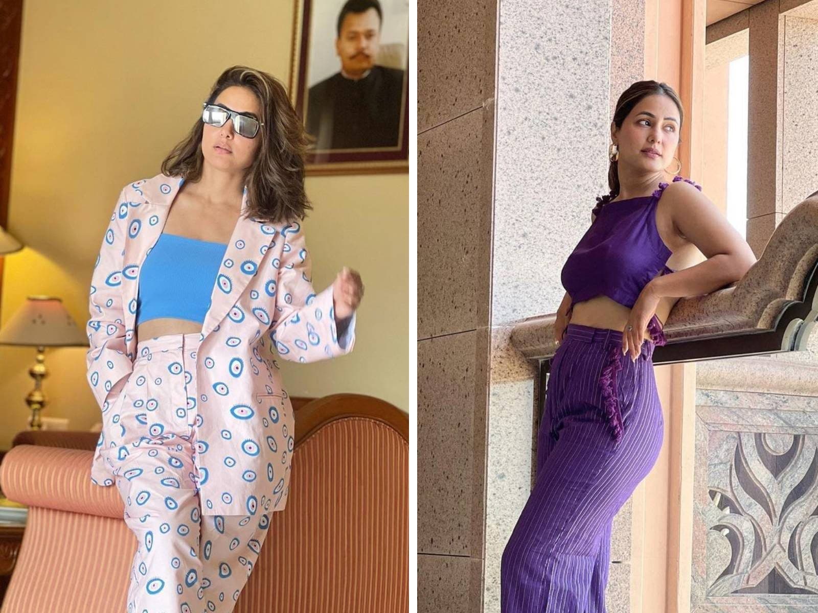 Fashion News, Hina Khan's Printed Co-ord Set is Just the Outfit We Needed  for Our Summer Wardrobe