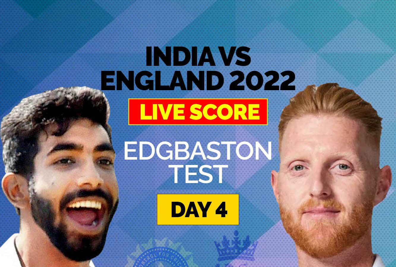 IND vs ENG Live Cricket Score, 5th Test Day 4 Latest Updates Rishabh