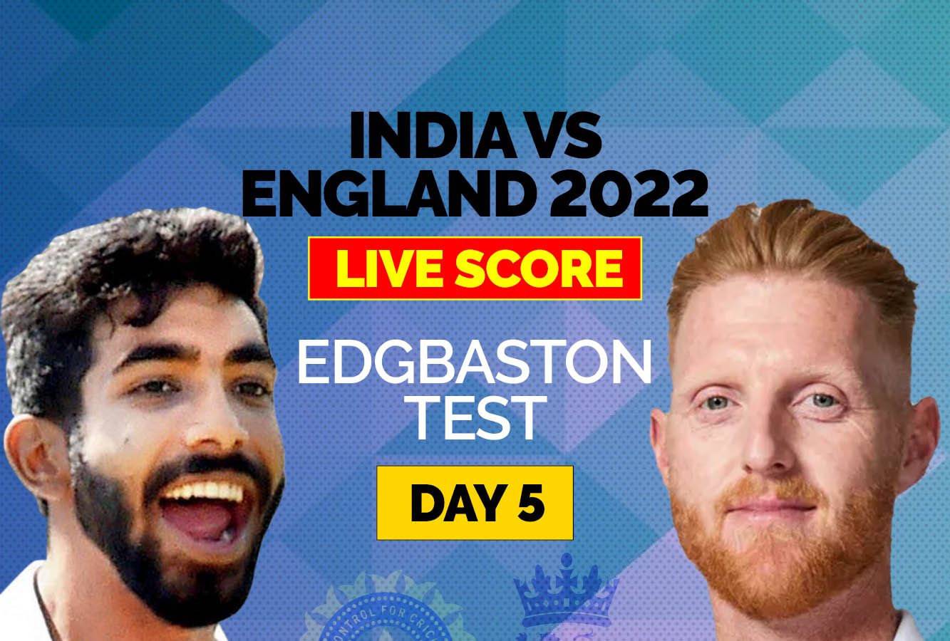 Test Update IND vs ENG Highlights, 5th Test Day 5 Updates: Root, Bairstow Power ...