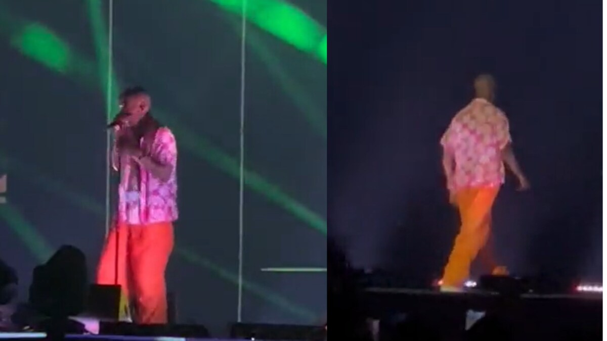 Kid Cudi Storms off Stage after Water Bottles Flung at Rapper During