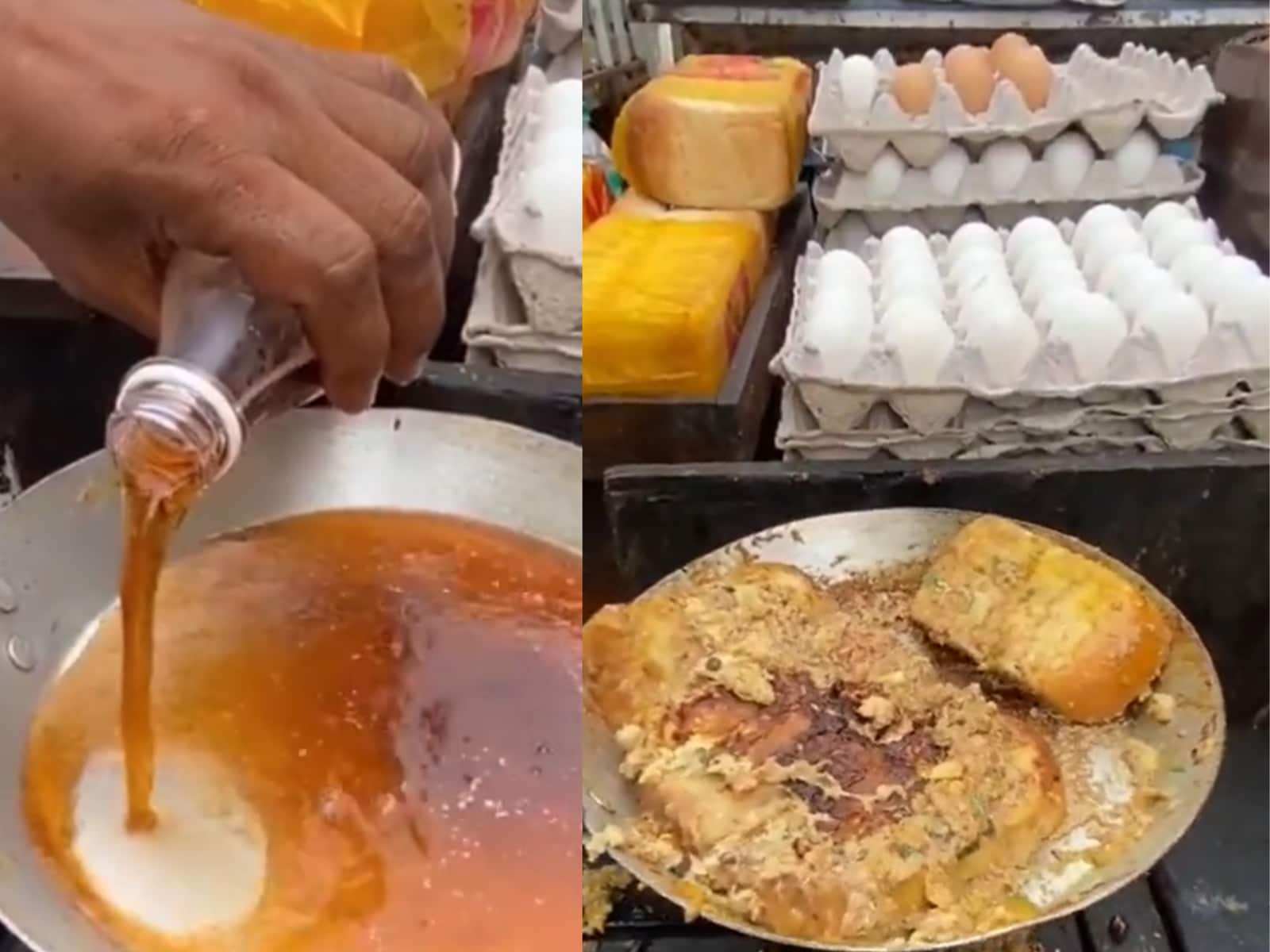 'Deserves UNESCO Award': Indian Street Food Vendor Makes Omelette in Coke  and Oreo