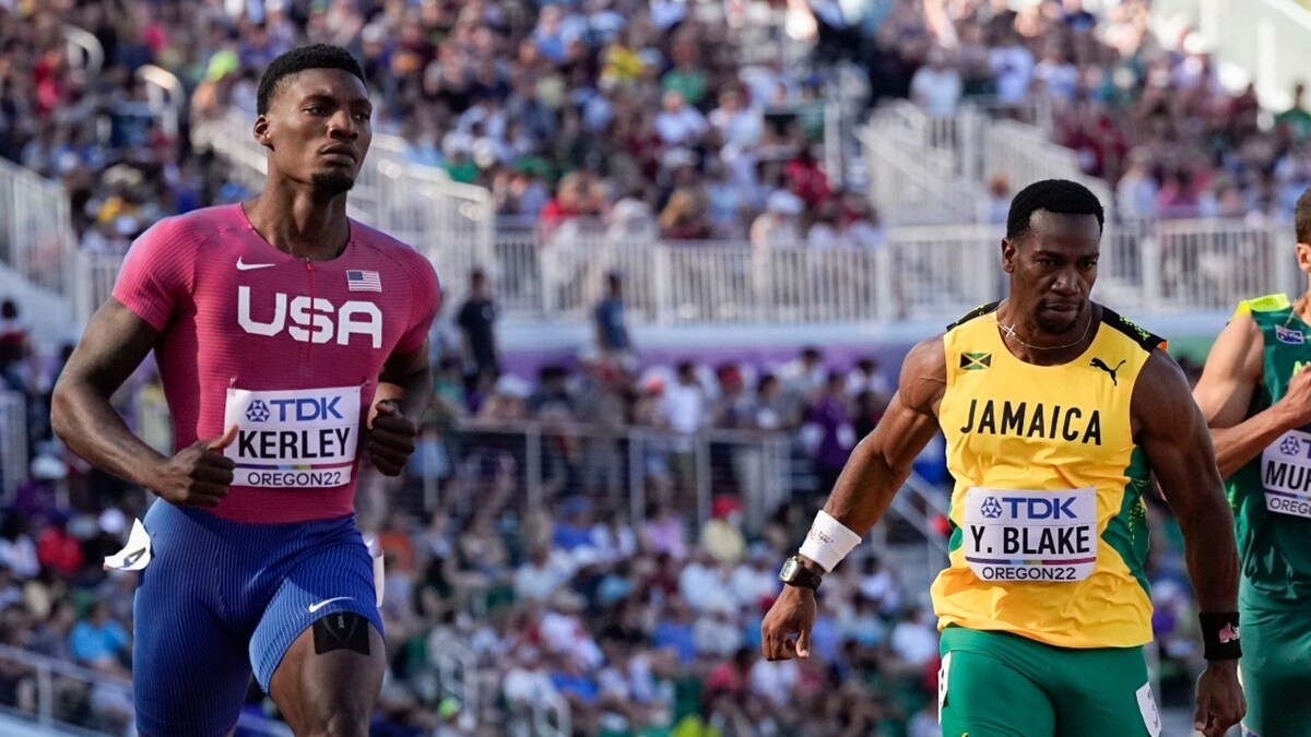 2022 World Athletics Championships: Kerley Coasts Through World 200m Semis