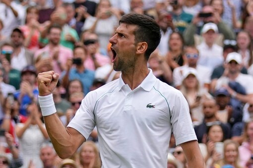 Novak Djokovic is bidding to go level with Pete Sampras. (AP Photo)