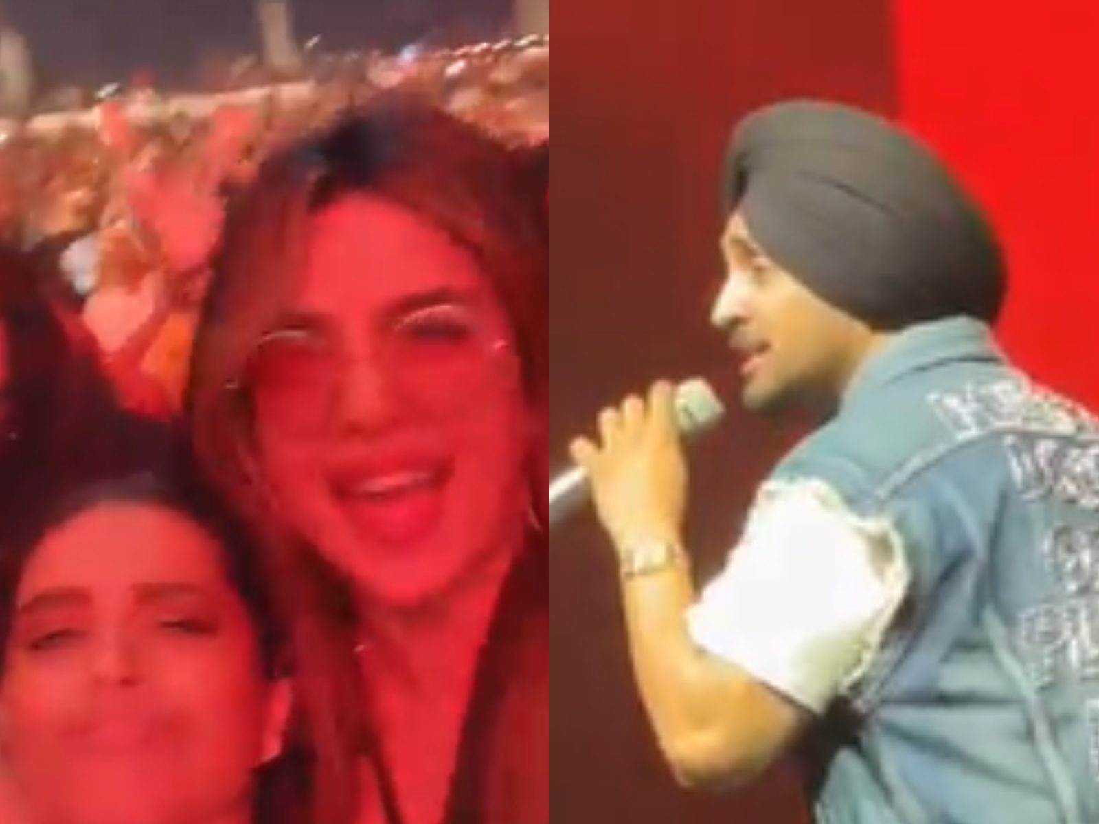 Priyanka Chopra turns fangirl of Diljit Dosanjh; attends singer-actor's  concert in California with r Lilly Singh : Bollywood News -  Bollywood Hungama