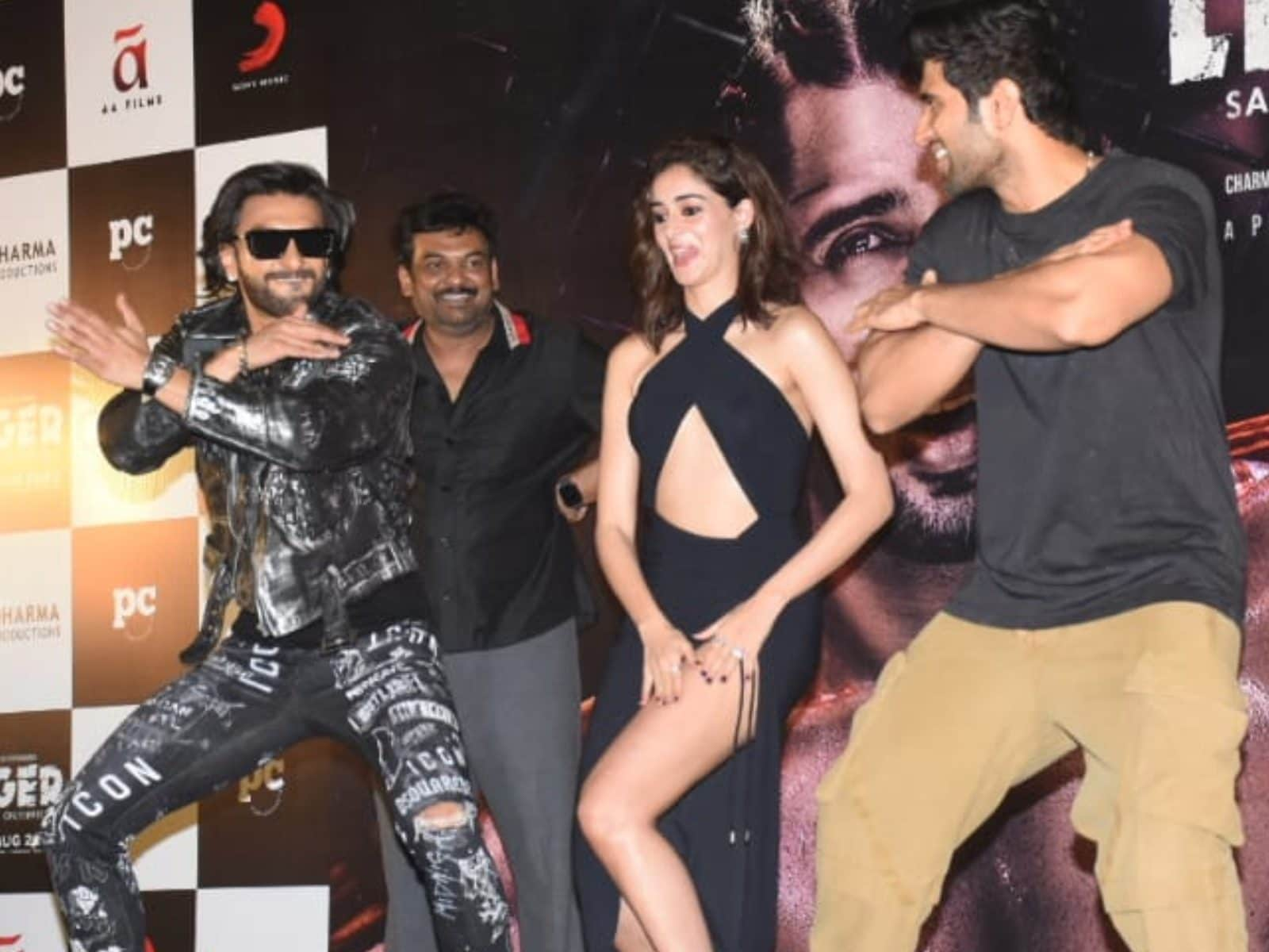 After Naked Photos For A Magazine Shoot, Ranveer Singh Serves Up Devilish  Charm In A Funky Black And Silver Look For Liger Trailer Launch With Vijay  Deverakonda