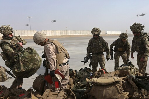 British soldiers arrive at Kandahar air base at the end of operations for US Marines and British combat troops in Helmand, Afghanistan (Image: Reuters File/Representative)