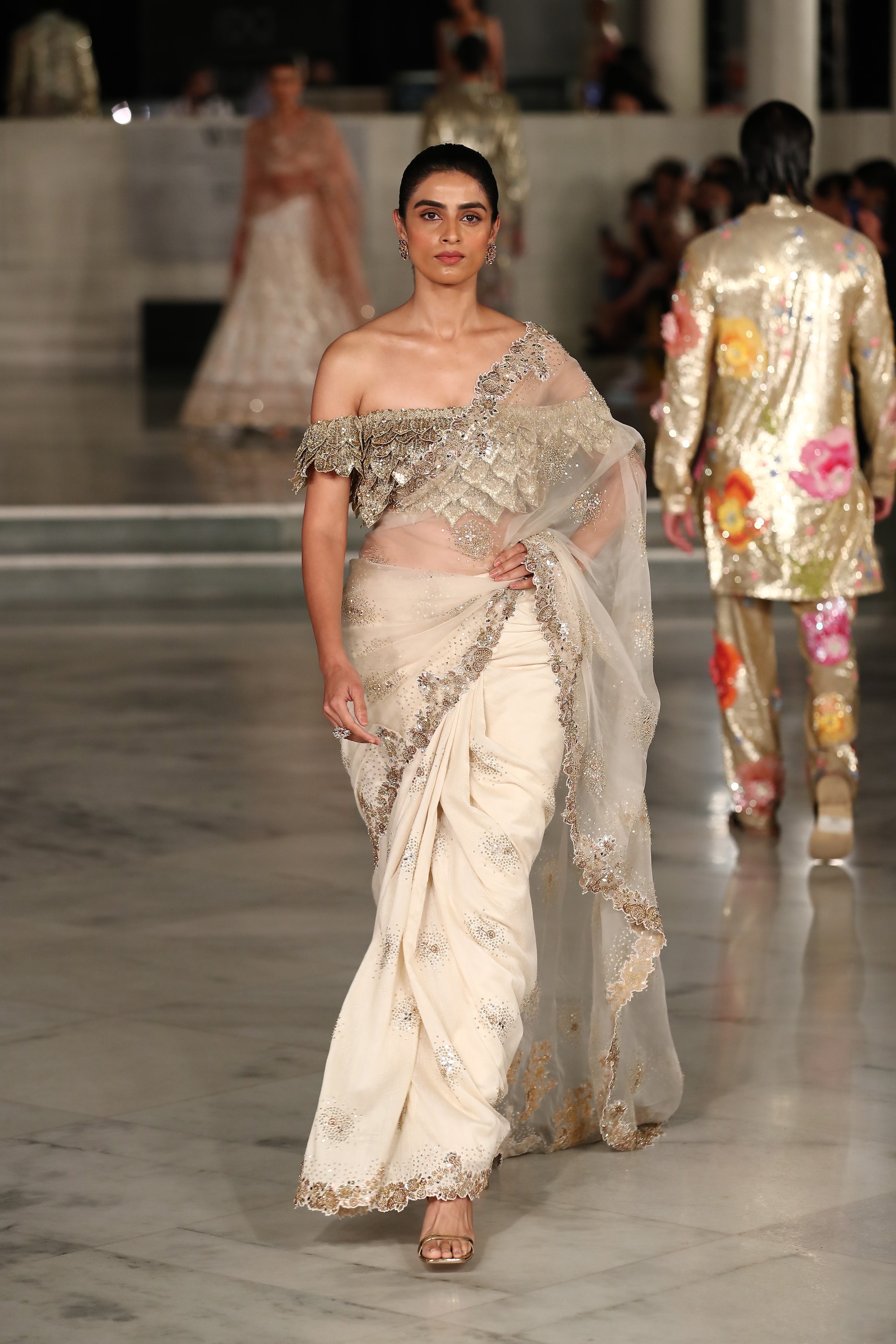 Rahul Mishra unveiled his collection The Tree of Life