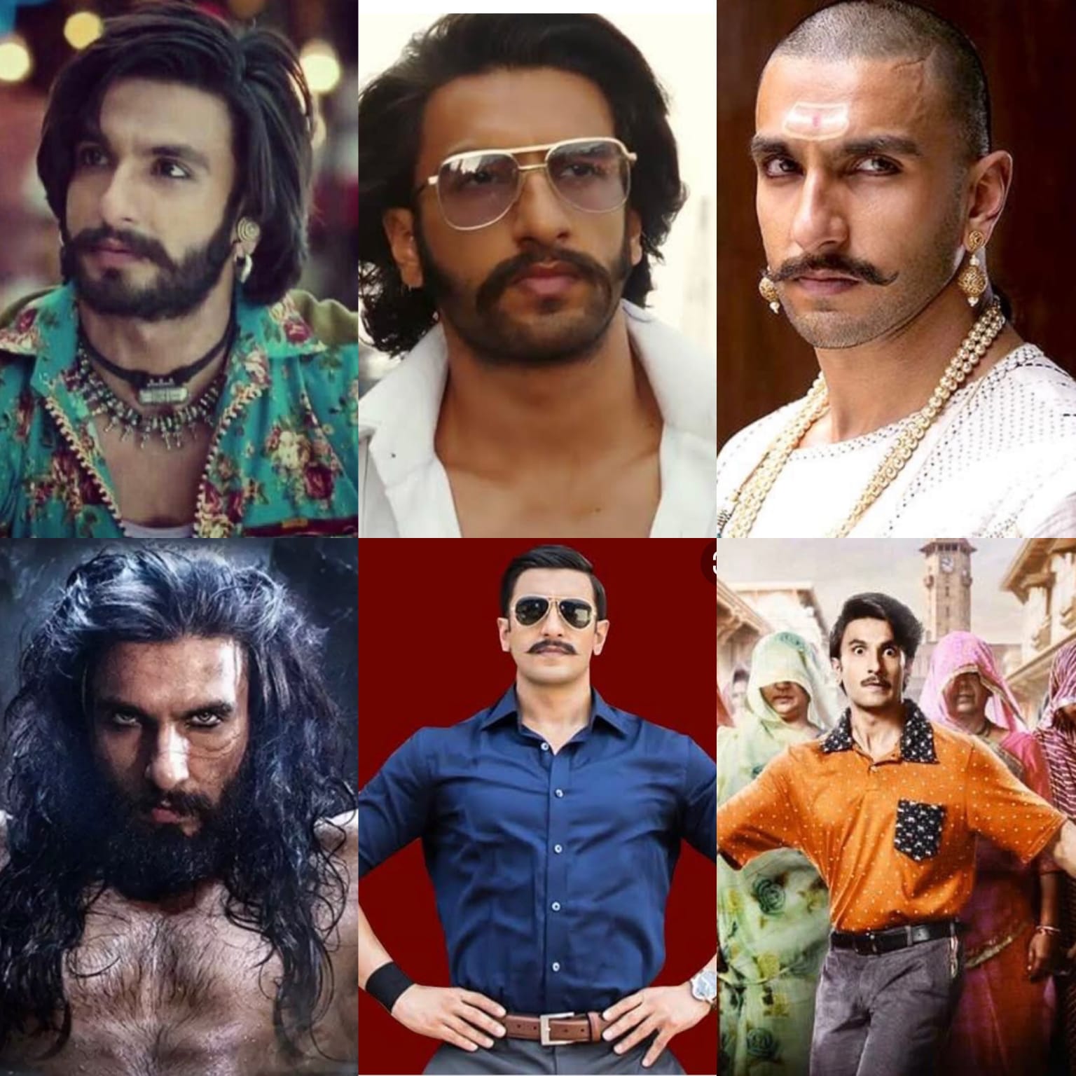 Happy Birthday Ranveer Singh: 6 Iconic Hairstyles Sported by the