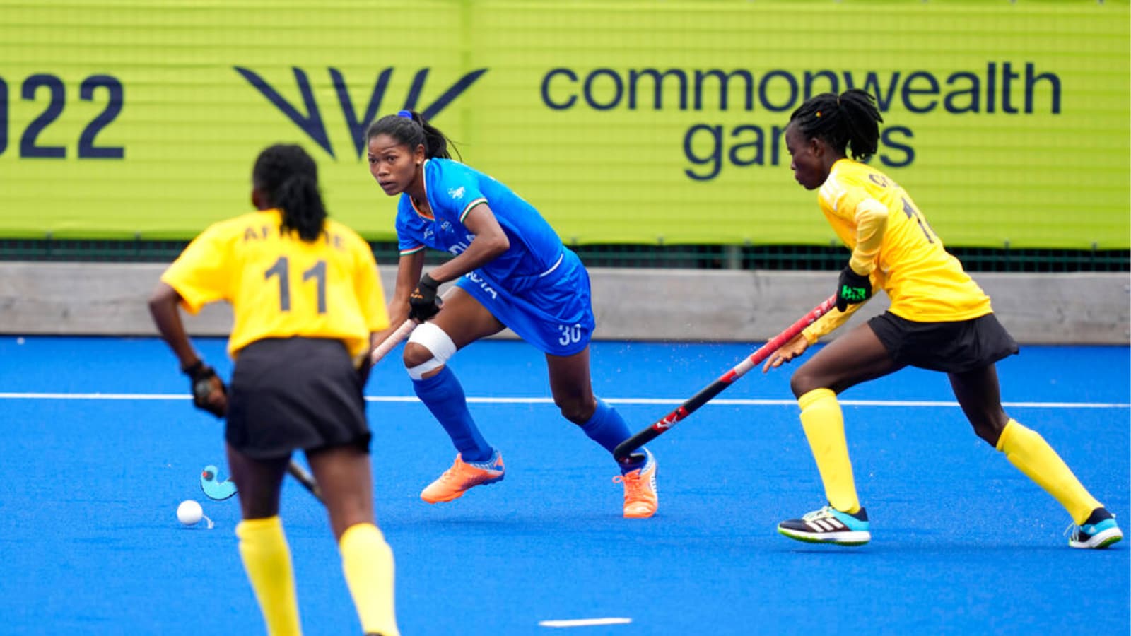 CWG 2022 India vs Ghana Women's Hockey Highlights: Gurjit Brace Helps Get 5-0 Win