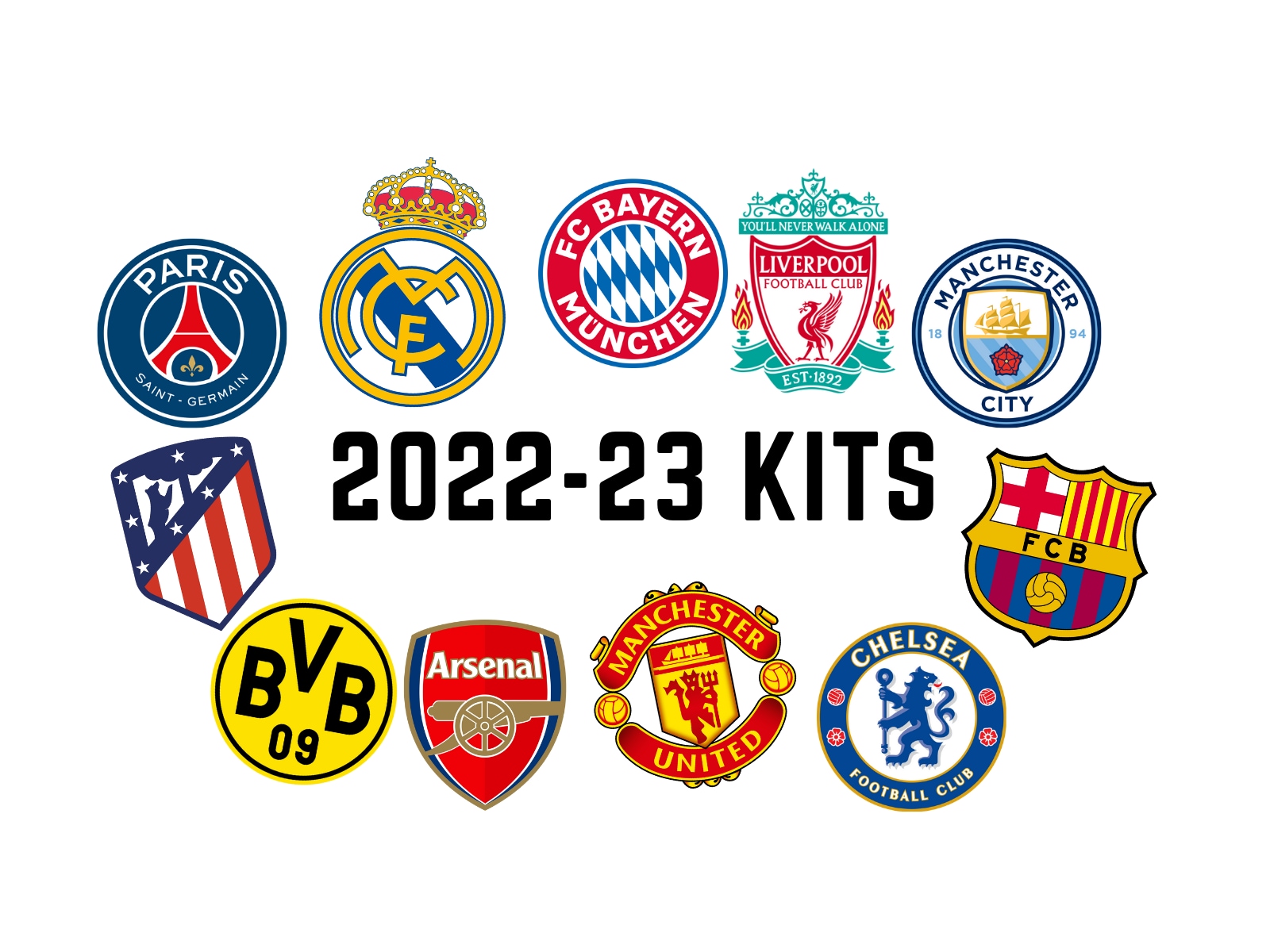The new kits (official and leaked) from Europe's top teams - Some