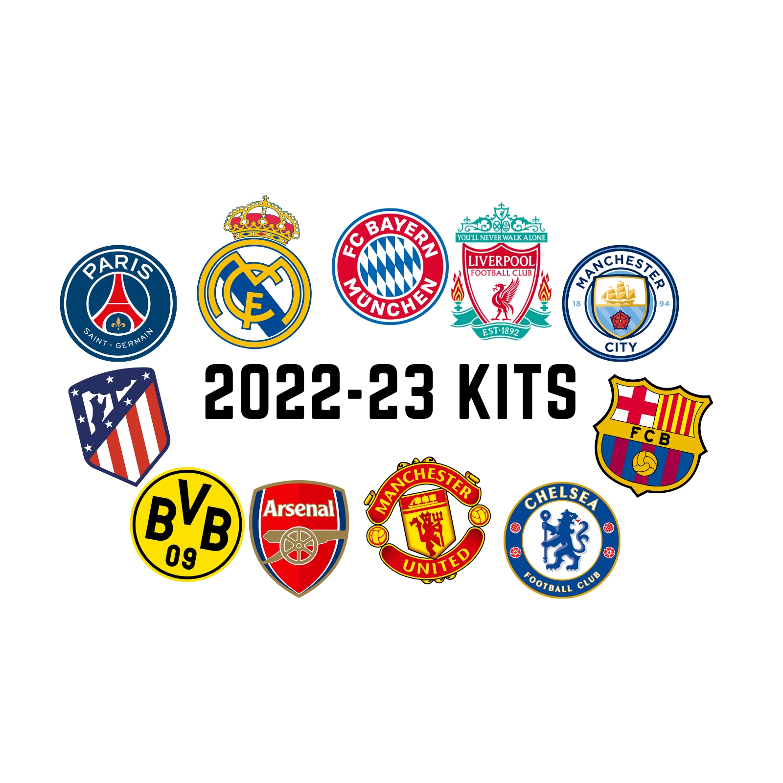 All Football Kits Released and Leaked of Major European Clubs for