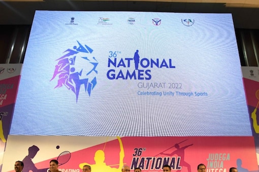 Regeneratief veelbelovend Vooruit Gujarat CM Bhupendra Patel Unveils 36th National Games Logo
