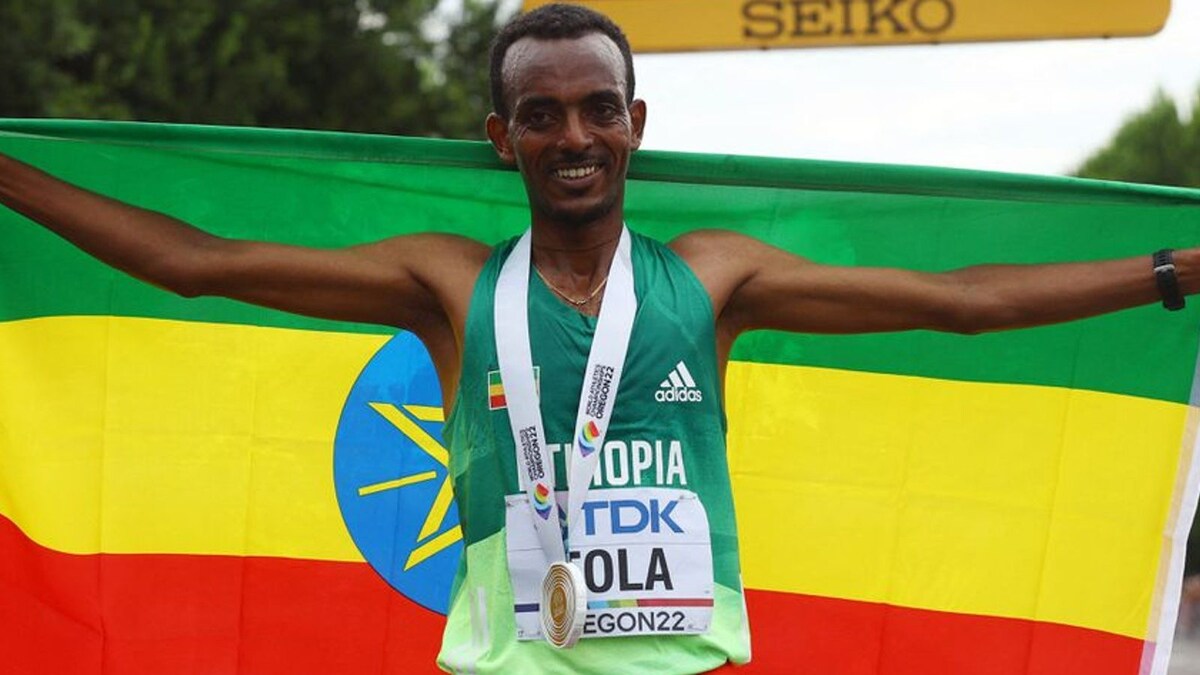 World Athletics Championships 2022: Tamirat Tola Takes Marathon Gold With Dominant Show