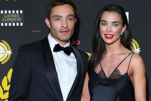 Amy Jackson and Beau Ed Westwick Make Heads Turn as They Walk Their ...