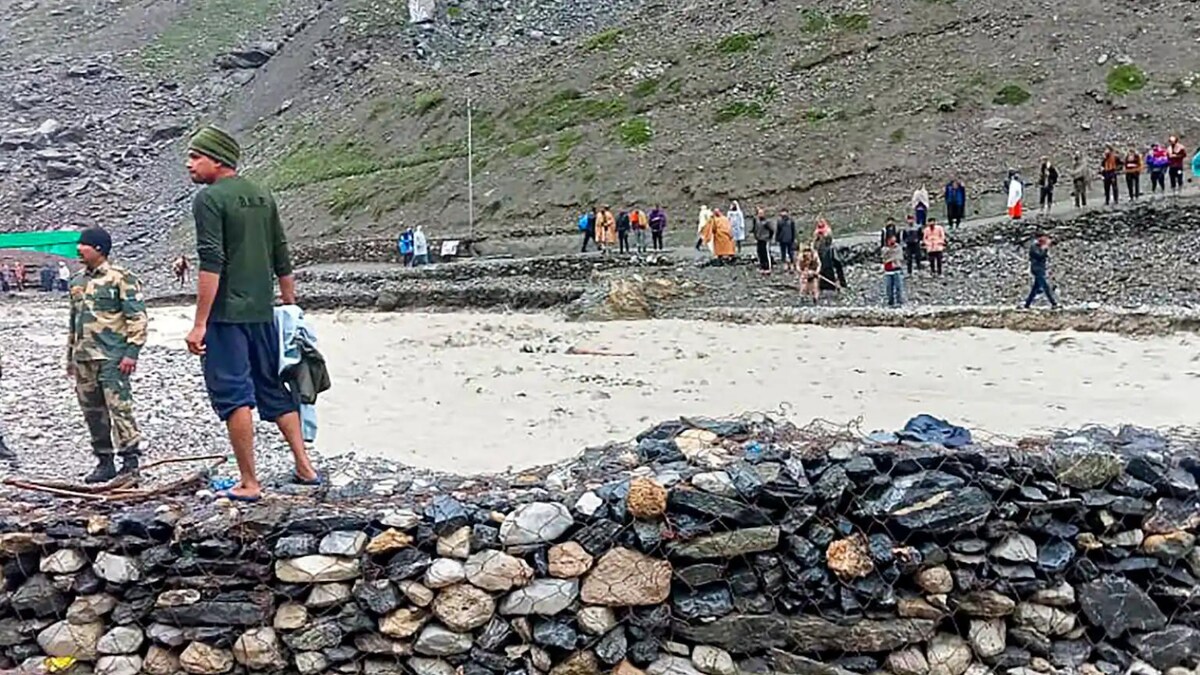 13 Killed, Over 40 Missing After Cloudburst Near Amarnath Shrine; Rescue Ops Underway