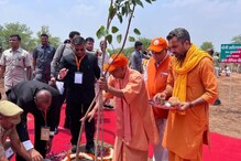 100 Days of Yogi Govt: CM Plants 25 Cr Saplings in UP's Chitrakoot in Fight Against Climate Change
