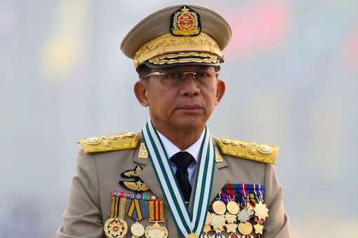 Myanmar's junta chief Senior General Min Aung Hlaing. (Photo: Reuters / File)