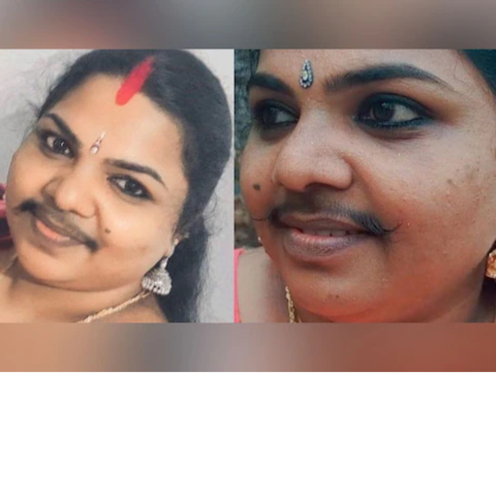 This Kerala Woman Cant Live Without Her Fully Grown Moustache