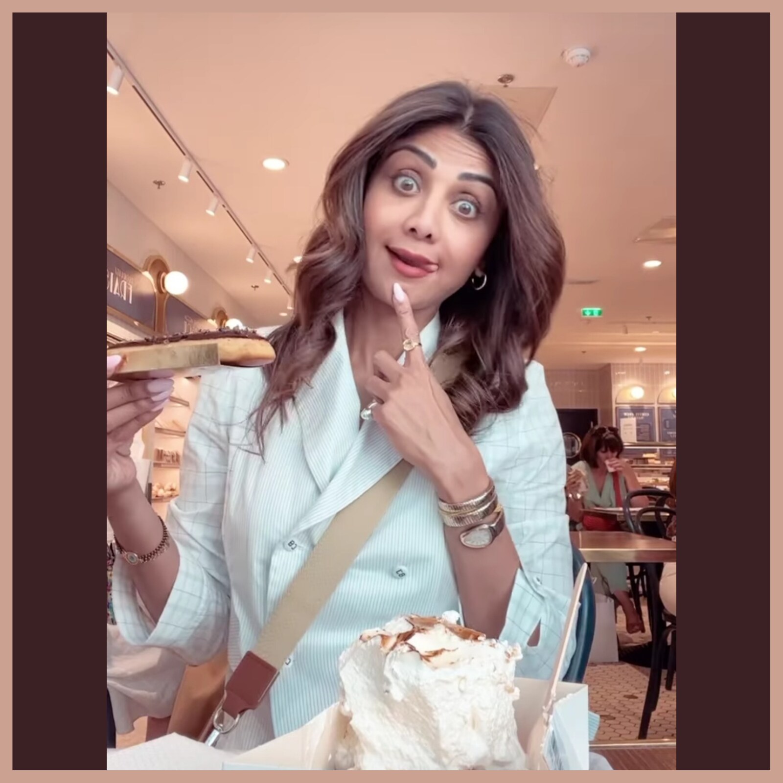 Shamita Shetty Xxx - Caution: Shilpa Shetty Kundra's Visit To Dessert Heaven in Paris May Make  You Hungry