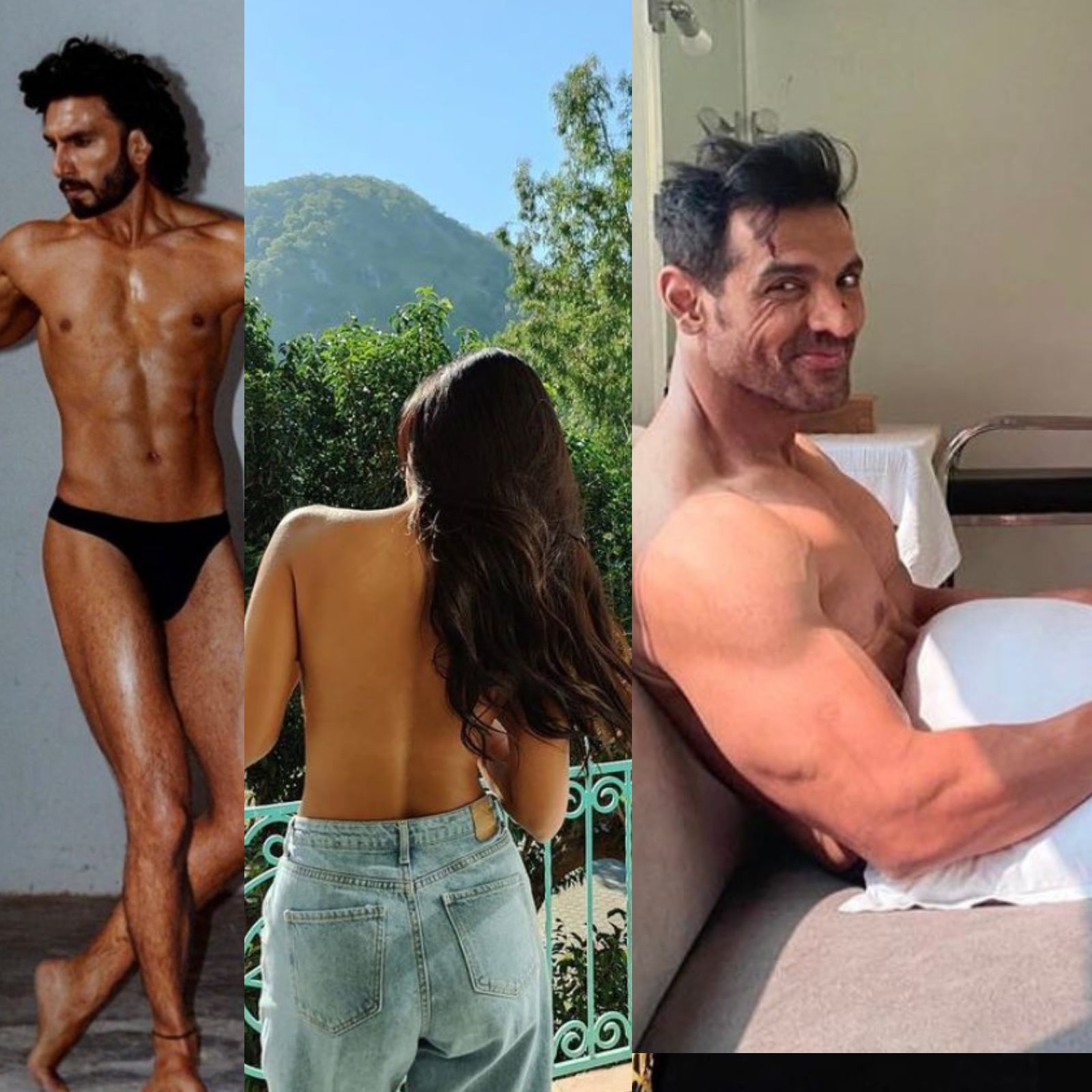 1600px x 1600px - Naked Photoshoot: From Ranveer Singh To Milind Soman, Indian Celebrities  Went Naked