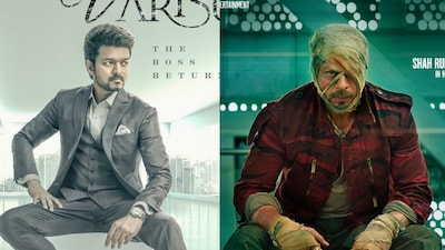 Shah Rukh Khan, Thalapathy Vijay Sport Intense Looks in Leaked Photos From Jawan's Set Movies