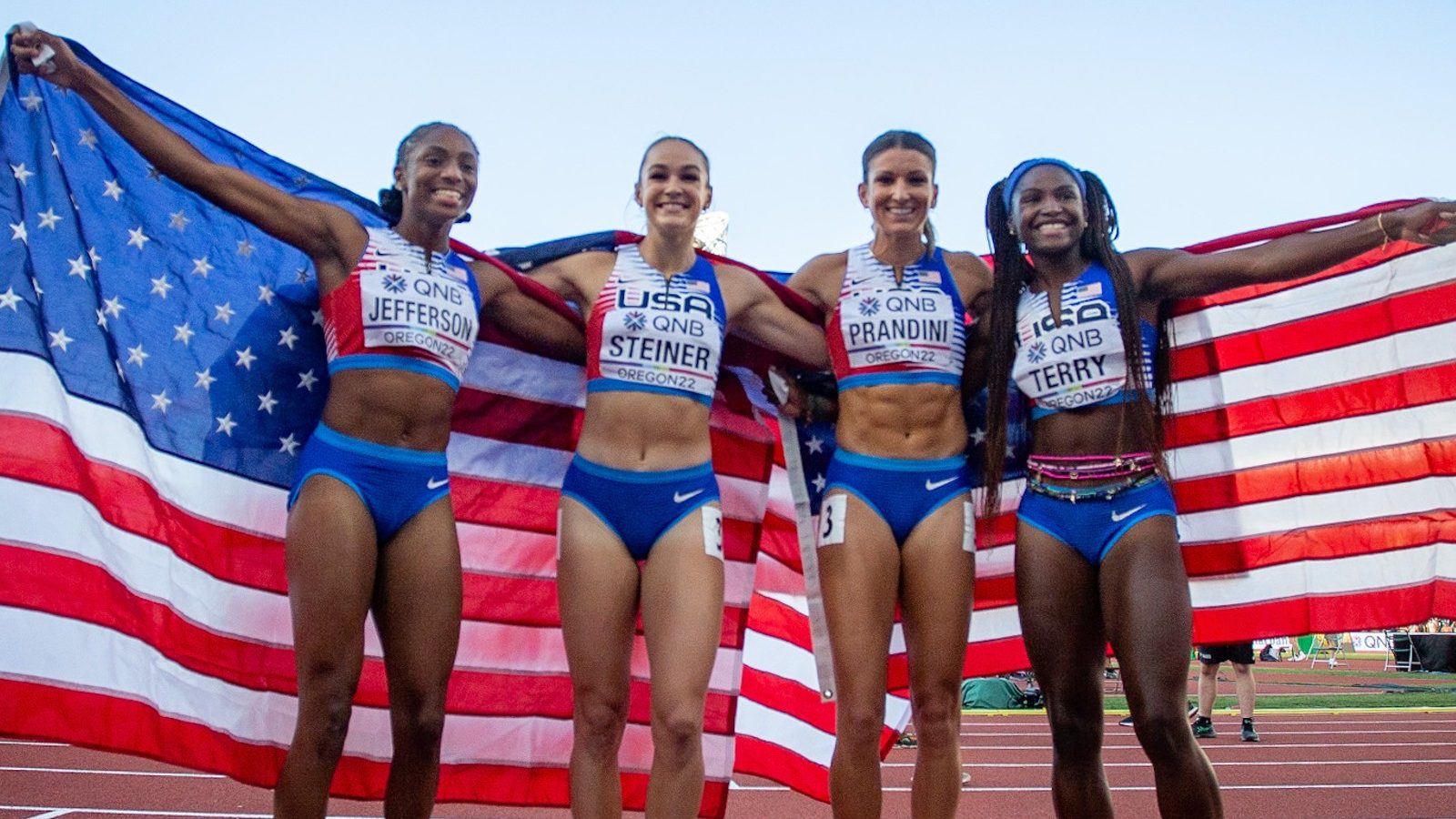 World Athletics Championships 2022 USA Women Clinch 4x100m Relay Gold