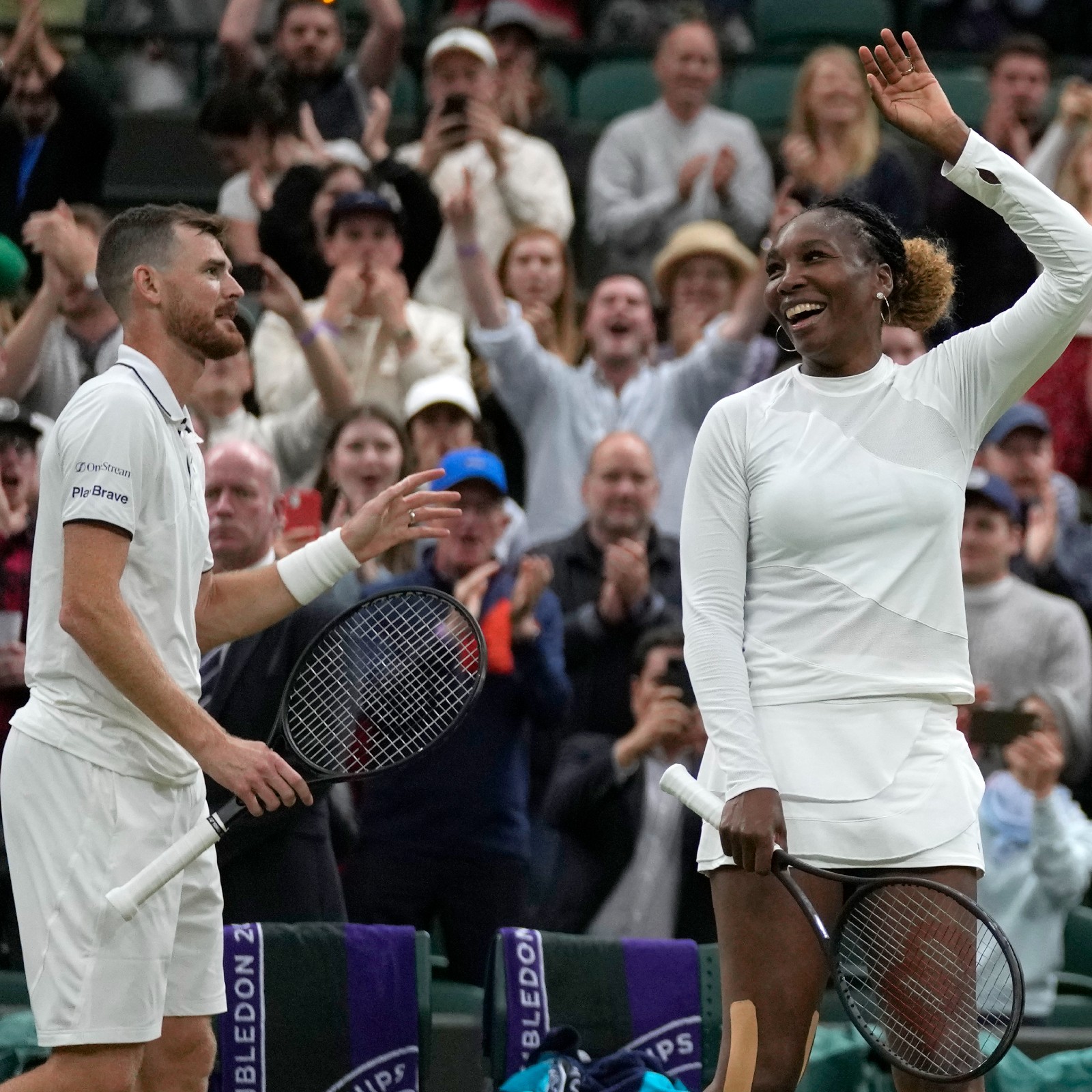 Wimbledon 2022 Venus Williams Mixed Doubles Bid Inspired by Serena