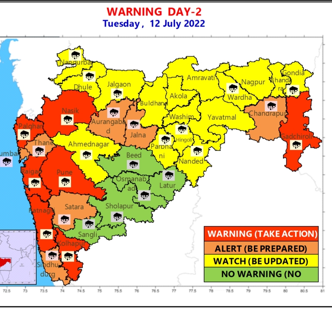 Maharashtra 7 Killed In Floods Over 24 Hours ‘red Alert In Seven Districts Including Pune 9685