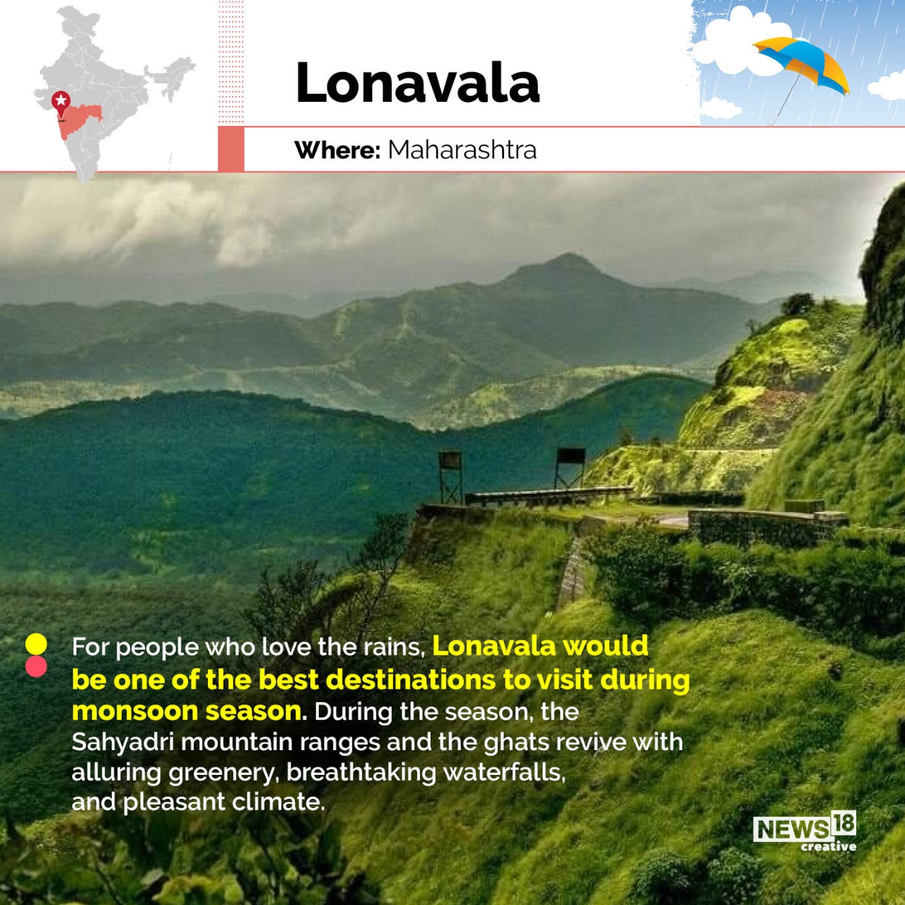 Monsoon Getaways! There Places Are Perfect For A Monsoon Vacation