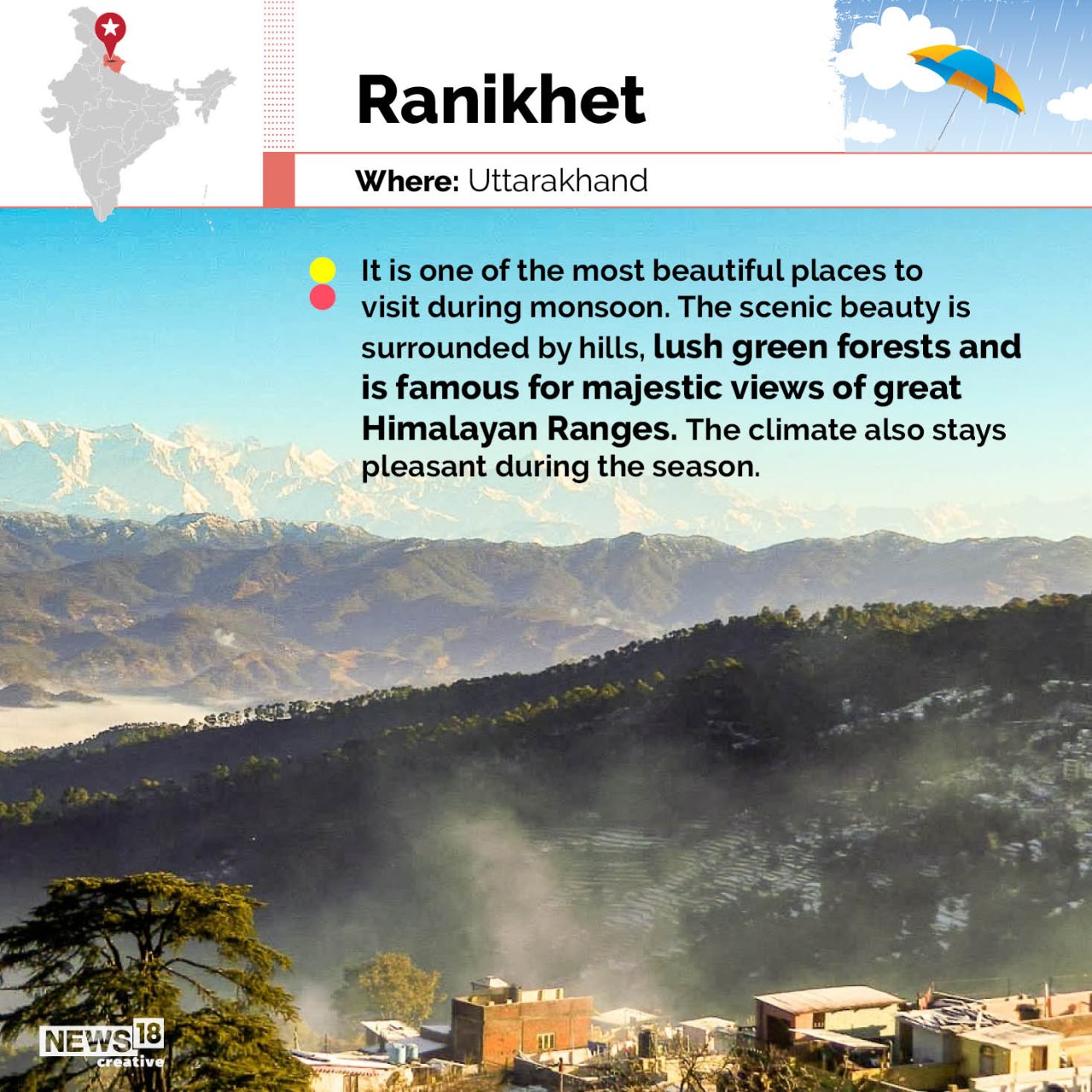 Monsoon Getaways! There Places Are Perfect For A Monsoon Vacation News18