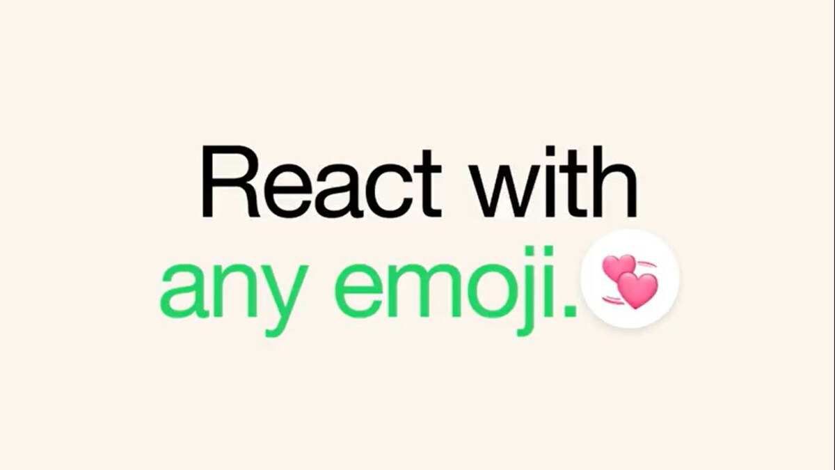 WhatsApp Expands Message Reactions Feature, Now You Can Use All Emojis To React To Messages