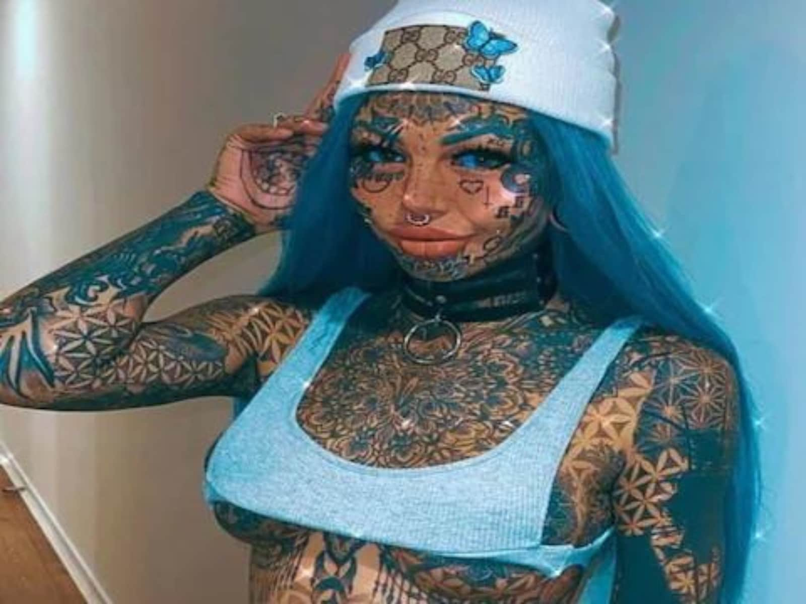 After Spending Over 1.5 Crore On Tattoos, She Is Struggling To Find A Job -  News18