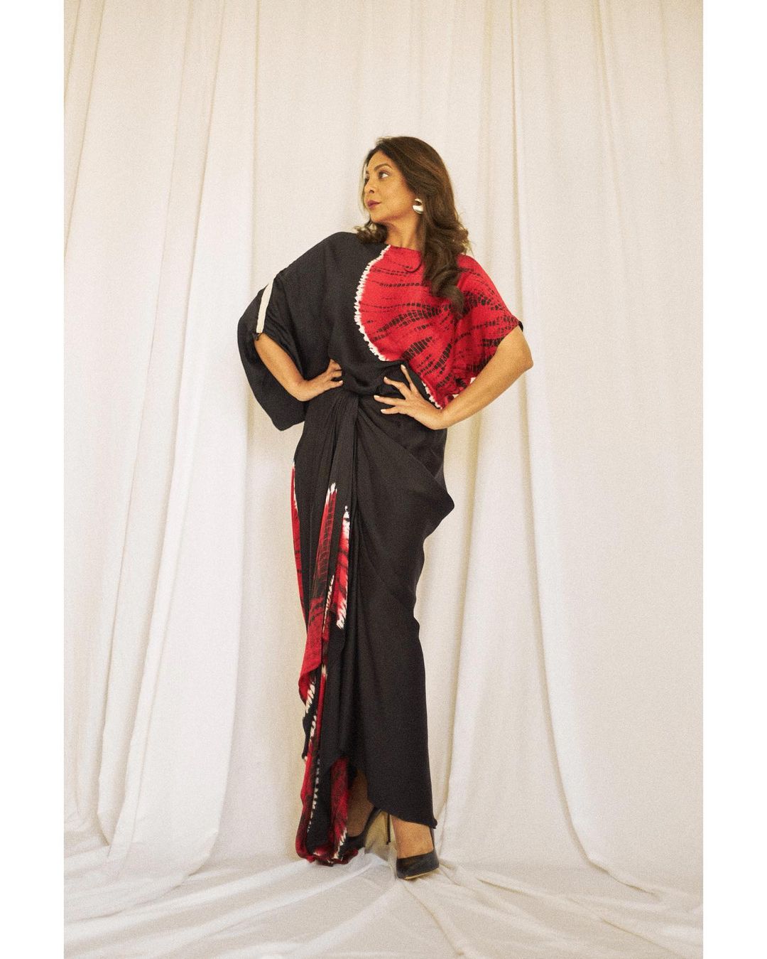 Shefali Shah aces the casual yet comfortable look in easy breezy drapes Image Instagram