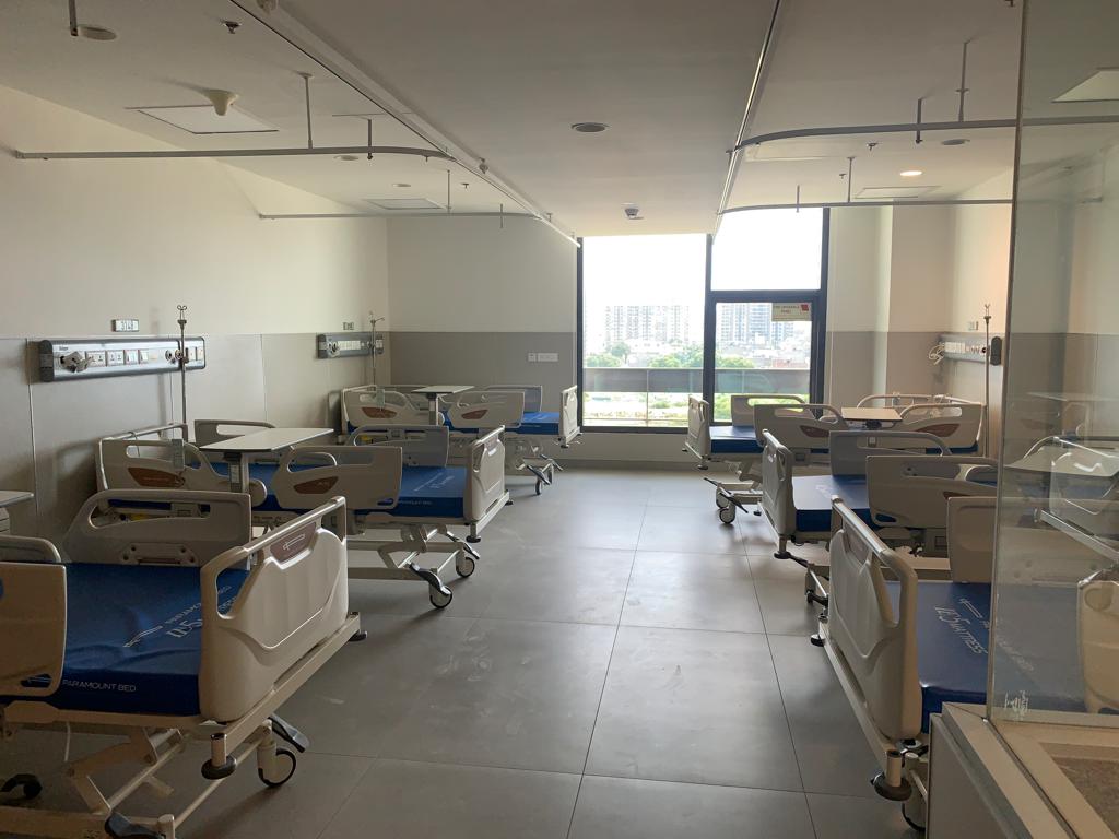 Une chambre à l'hôpital Amrita, Faridabad